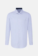 Regular Business shirt Check in Light Blue |  Seidensticker Onlineshop