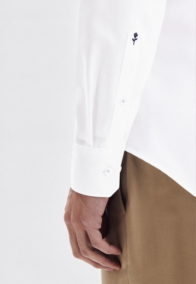 X-Slim Chemise d'affaires Uni in Blanc |  Seidensticker Onlineshop