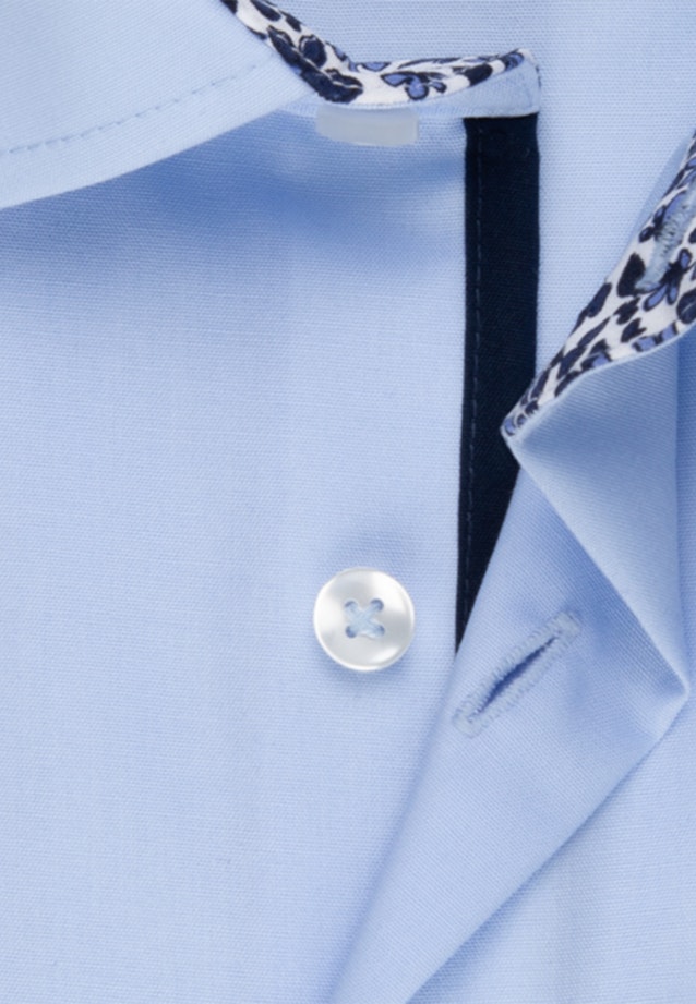 X-Slim Business Hemd Uni in Mittelblau |  Seidensticker Onlineshop