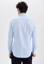 X-Slim Business Hemd Uni in Mittelblau |  Seidensticker Onlineshop