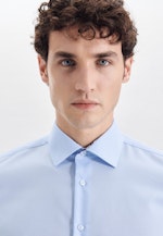 X-Slim Business Hemd Uni in Mittelblau |  Seidensticker Onlineshop