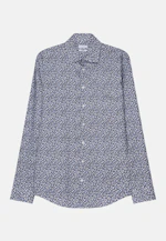 Shaped Business shirt Print in Dark Blue |  Seidensticker Onlineshop