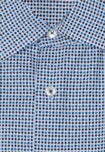 Shaped Business shirt Print in Turquoise |  Seidensticker Onlineshop