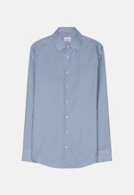 Shaped Business shirt Print in Turquoise |  Seidensticker Onlineshop