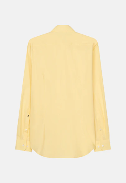 Shaped Business shirt Uni in Yellow |  Seidensticker Onlineshop