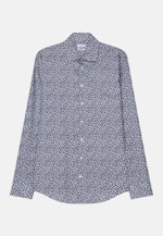 X-Slim Business Hemd Druck in Dunkelblau |  Seidensticker Onlineshop