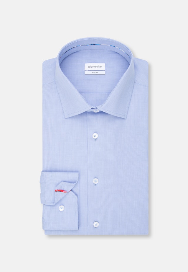 X-Slim Chemise d'affaires Uni in Bleu Clair |  Seidensticker Onlineshop