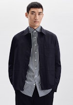 Slim Chemise d'affaires rayures in Bleu Foncé |  Seidensticker Onlineshop