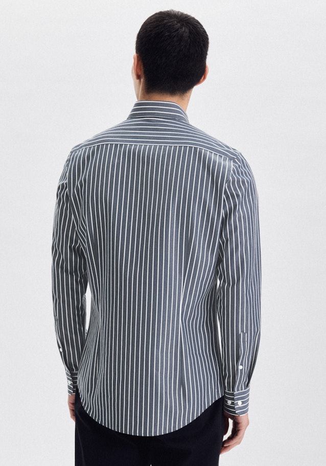 Slim prodtyp Stripes in Dark Blue | Seidensticker Onlineshop