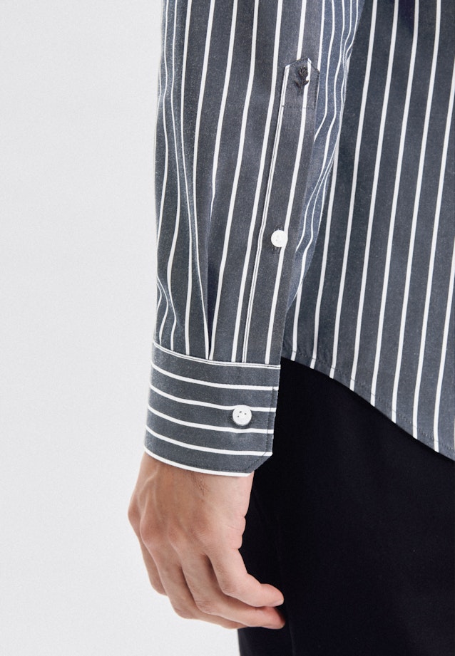 Slim Chemise d'affaires rayures in Bleu Foncé |  Seidensticker Onlineshop