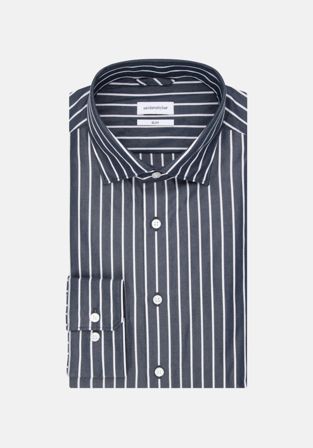Slim prodtyp Stripes in Dark Blue | Seidensticker Onlineshop