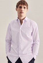 Regular Business shirt Print in Red |  Seidensticker Onlineshop