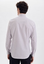 Slim Business Hemd Druck in Rosa/Pink |  Seidensticker Onlineshop