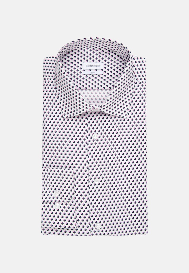 Slim prodtyp Imprimé in Rose Fuchsia |  Seidensticker Onlineshop