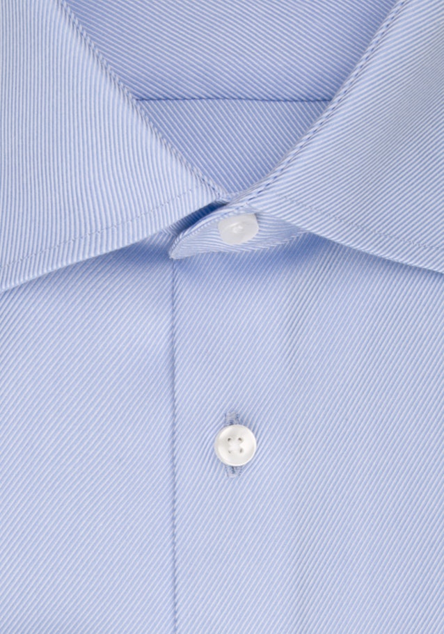 Easy-iron Twill Business Shirt in Regular with Kent-Collar in Light Blue |  Seidensticker Onlineshop