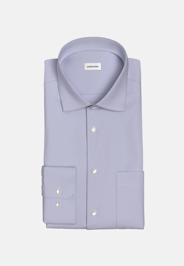 Easy-iron Twill Business Shirt in Regular with Kent-Collar in Light Blue |  Seidensticker Onlineshop