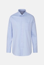 Easy-iron Twill Business Shirt in Regular with Kent-Collar in Light Blue |  Seidensticker Onlineshop