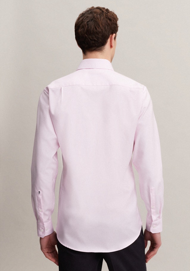 Regular Chemise d'affaires Uni in Rose Fuchsia | Seidensticker Onlineshop