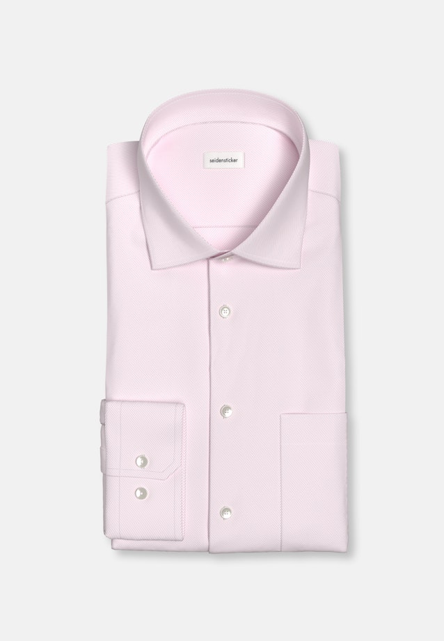 Regular Business shirt Uni in Pink |  Seidensticker Onlineshop