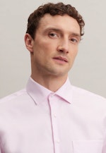 Chemise Business Regular Twill (sergé) Col Kent in Rose Fuchsia |  Seidensticker Onlineshop