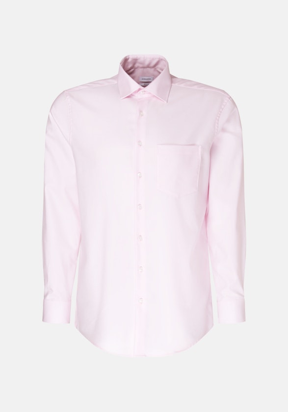 Easy-iron Twill Business Shirt in Regular with Kent-Collar in Pink |  Seidensticker Onlineshop
