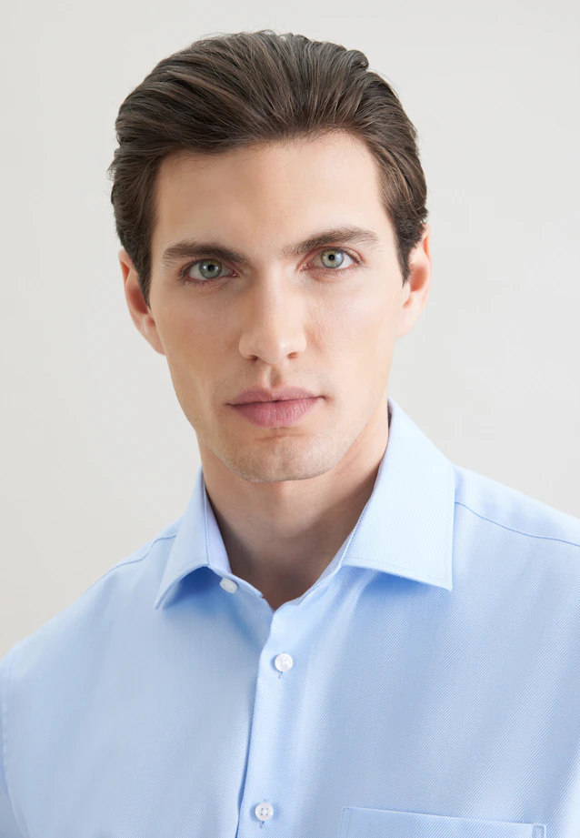Regular Business shirt Uni in Light Blue |  Seidensticker Onlineshop