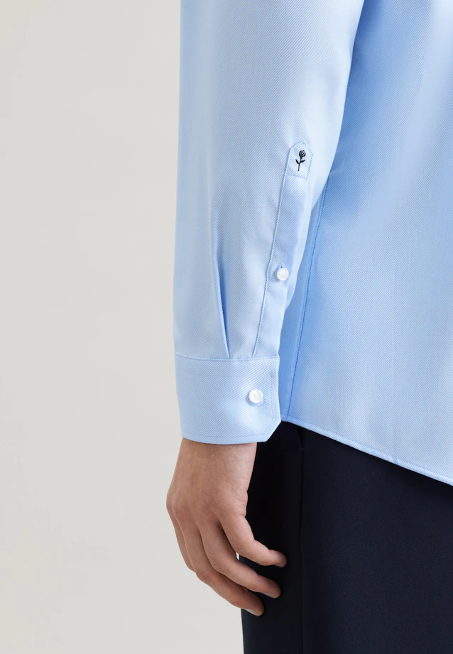 Regular Business shirt Uni in Light Blue |  Seidensticker Onlineshop