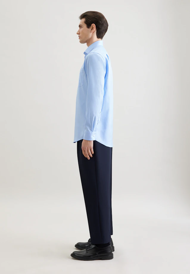 Regular Business shirt Uni in Light Blue |  Seidensticker Onlineshop