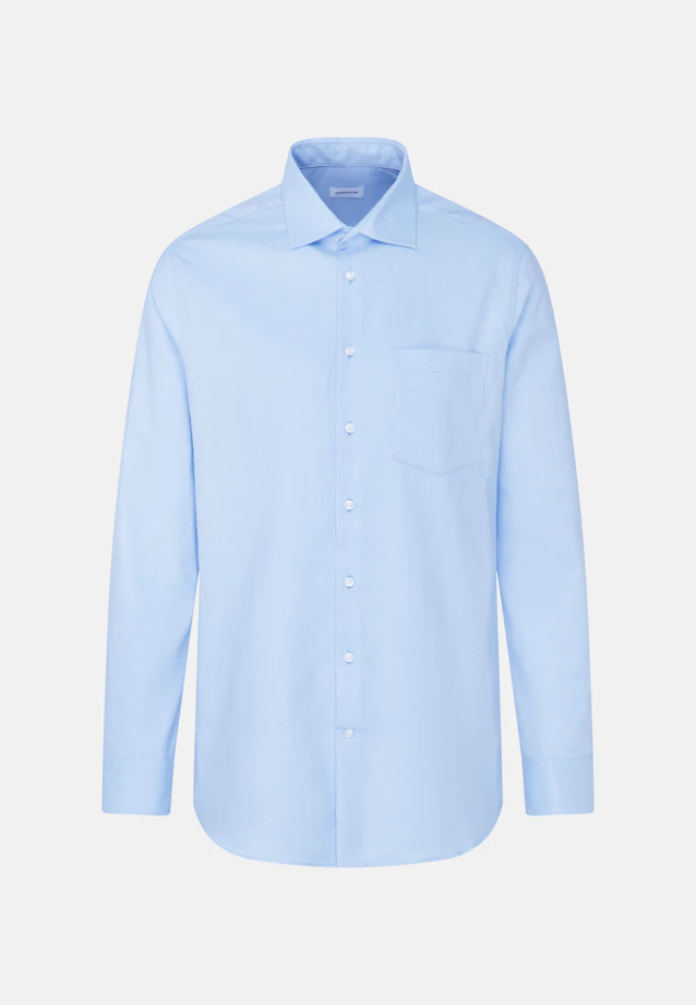 Regular Business shirt Uni in Light Blue |  Seidensticker Onlineshop
