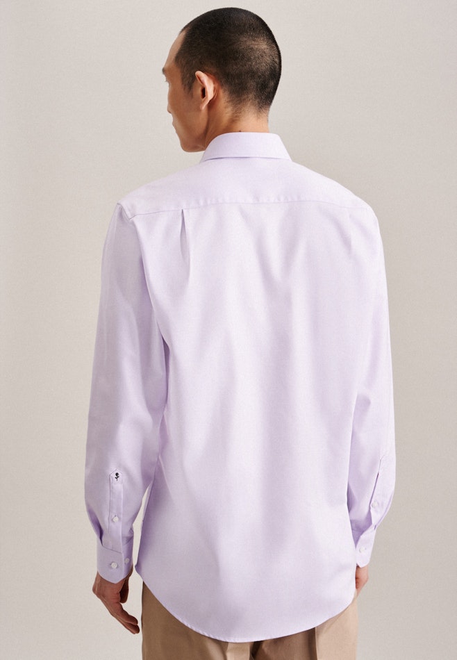 Regular Business shirt Uni in Purple | Seidensticker online shop