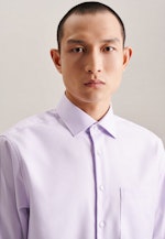Regular Business shirt Uni in Purple |  Seidensticker Onlineshop