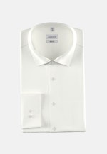 Easy-iron Twill Business Shirt in Regular with Kent-Collar in Ecru |  Seidensticker Onlineshop