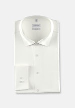 Regular Chemise d'affaires Uni in Ecru |  Seidensticker Onlineshop