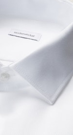 Regular Chemise d'affaires Uni in Blanc |  Seidensticker Onlineshop