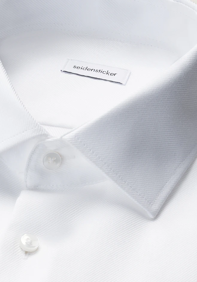 Regular Chemise d'affaires Uni dans Blanc | Boutique en ligne Seidensticker