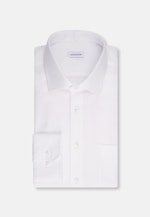 Regular Chemise d'affaires Uni in Blanc |  Seidensticker Onlineshop