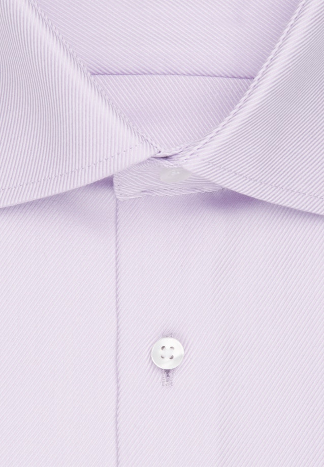 Easy-iron Twill Business overhemd in Regular with Kentkraag in Paars |  Seidensticker Onlineshop