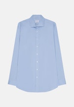 Regular Chemise performance carreaux in Bleu Clair |  Seidensticker Onlineshop