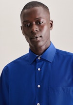 Regular Business shirt Uni in Medium Blue |  Seidensticker Onlineshop