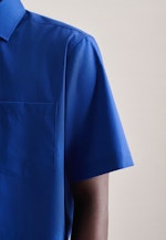 Regular Business shirt Uni in Medium Blue |  Seidensticker Onlineshop