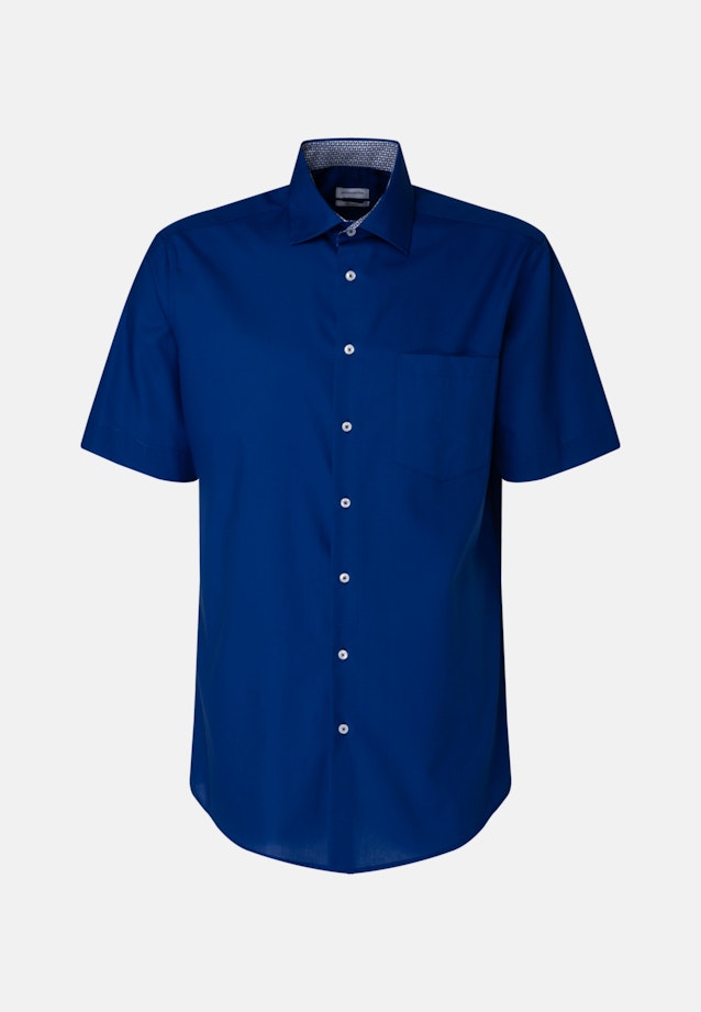 Regular Business shirt Uni in Medium Blue |  Seidensticker Onlineshop