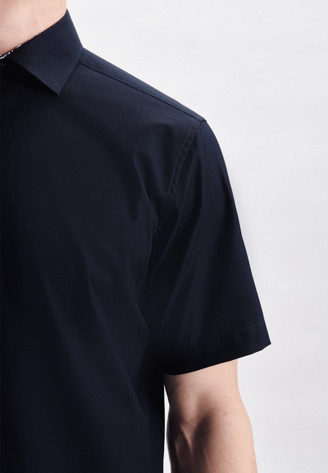 Regular Business shirt Uni in Dark Blue |  Seidensticker Onlineshop