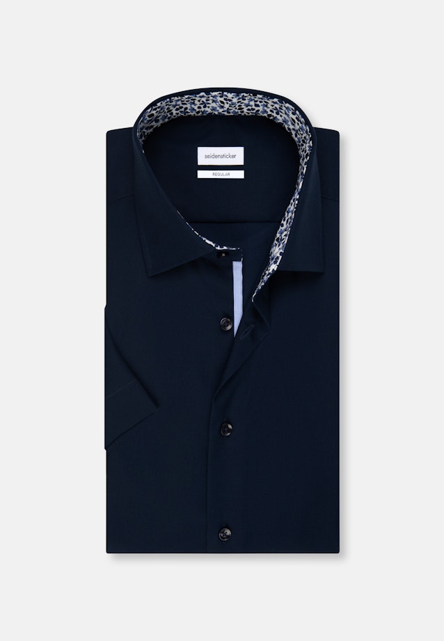 Regular Business shirt Uni in Dark Blue |  Seidensticker Onlineshop