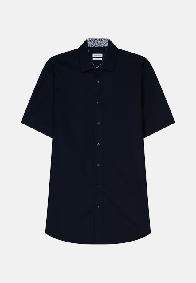 Regular Business shirt Uni in Dark Blue |  Seidensticker Onlineshop