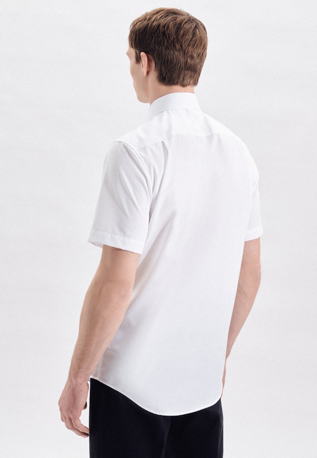 Regular Business Hemd Uni in Weiß |  Seidensticker Onlineshop