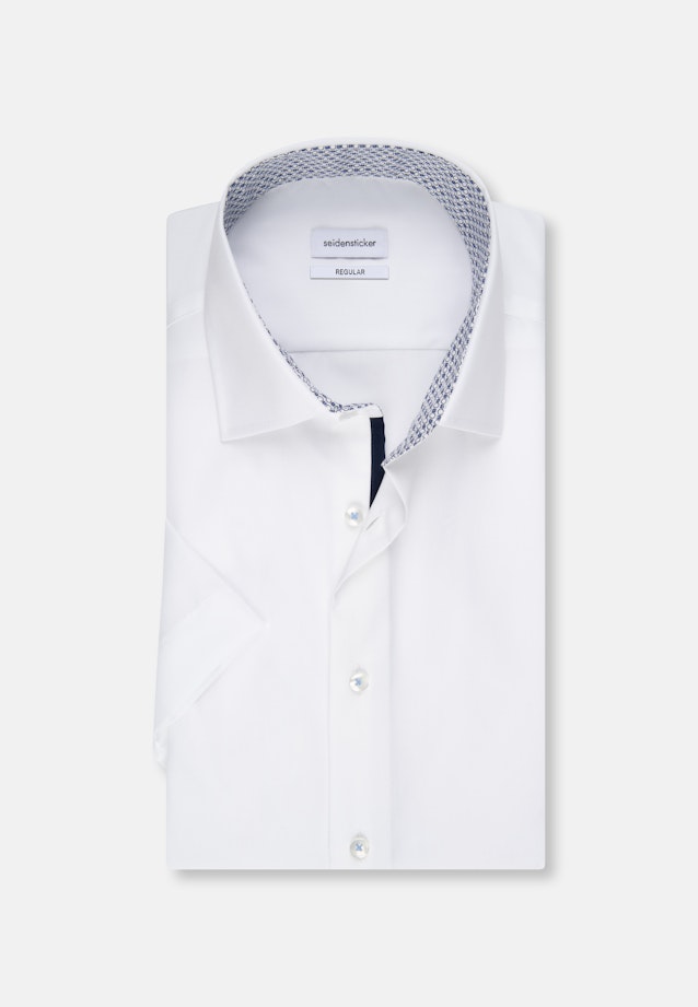 Regular Business Hemd Uni in Weiß |  Seidensticker Onlineshop
