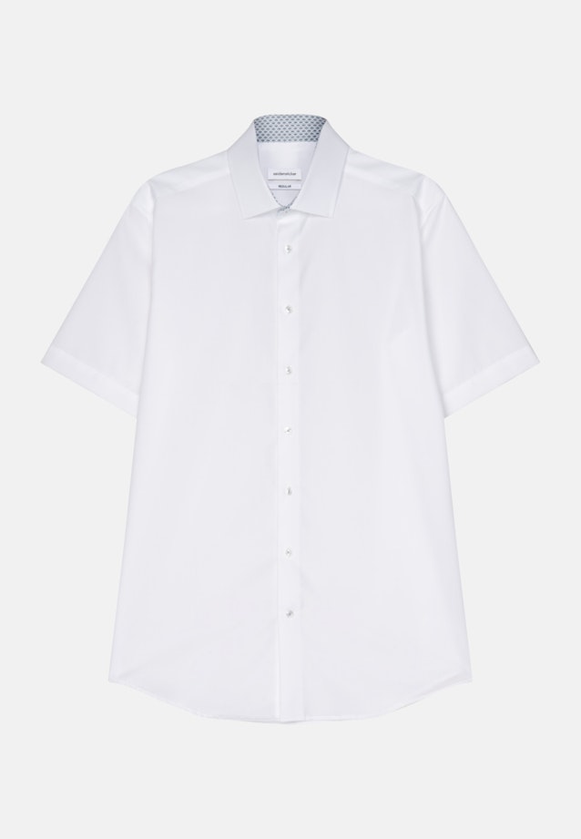 Regular Business Hemd Uni in Weiß |  Seidensticker Onlineshop