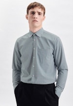 Regular Business Hemd Karo in Grün |  Seidensticker Onlineshop