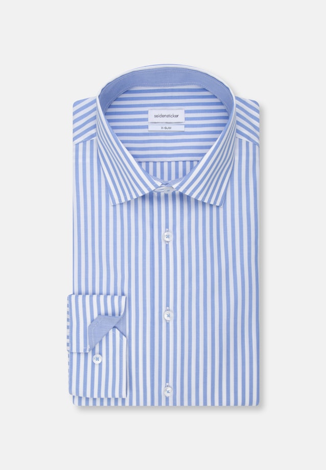 X-Slim Chemise d'affaires rayures in Bleu Clair |  Seidensticker Onlineshop