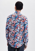 X-Slim Business shirt Print in Red |  Seidensticker Onlineshop